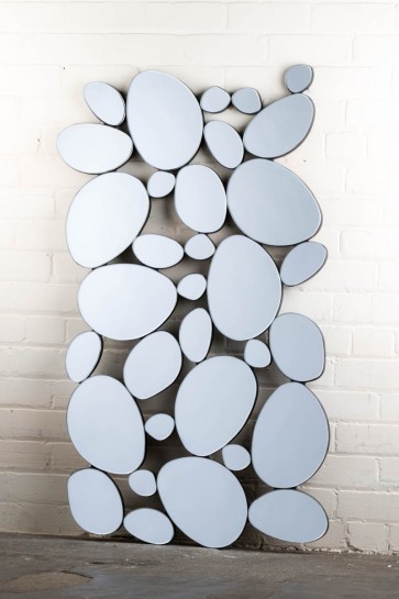 Feature Range Pebbles Mirror