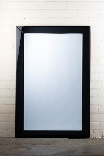 Frameless Black Edge Mirror