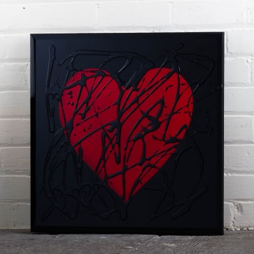 Liquid Art Range Heart Mirror