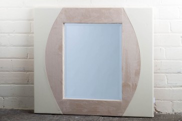 Leather Range Cream Mirror