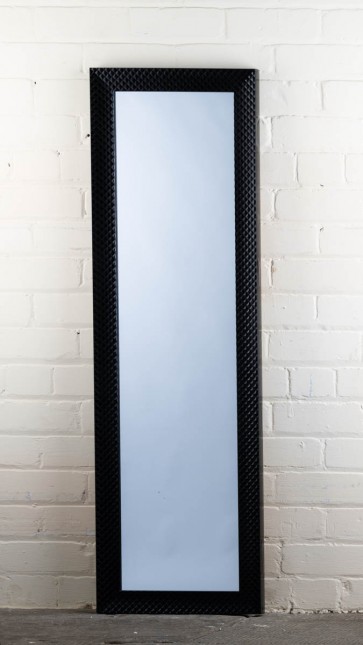 Poly Range Black Diamond Full Length Mirror