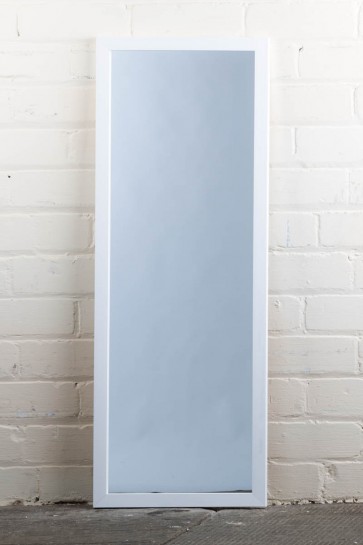 Poly Range White Full Length Mirror