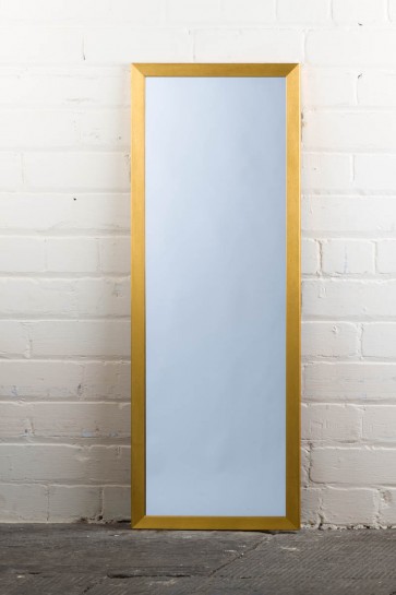 Poly Range Gold Full Length Mirror