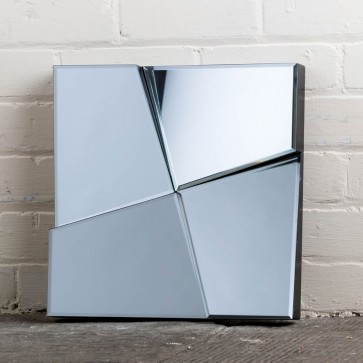 Petite Range Jagged Square Mirror