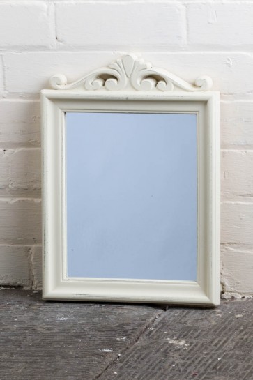 Petite Range Ornate Square Mirror