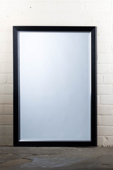 Poly Range Black and Silver Mirror