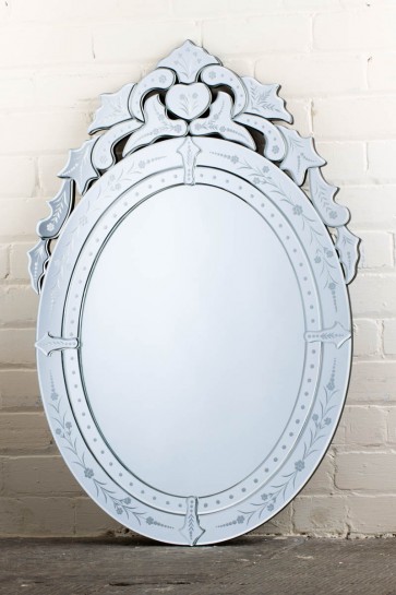 Venetian Oval Mirror