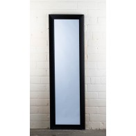 Poly Range Black Diamond Full Length Mirror