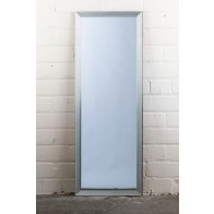Poly Range Silver Full Length Mirror