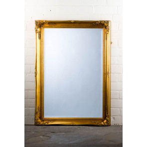 Regular  Tudor Ornate Mirror in Gold