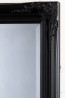 Regular  Tudor Ornate Mirror in Black