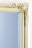 Regular  Tudor Ornate Mirror in Cream