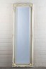 Full Length Tudor Ornate Mirror in Cream