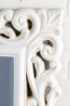 Celtic Range White Ornate Mirror
