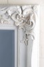 Georgian Range Ornate White Mirror