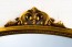Gold Ornate Over Mantle Mirror
