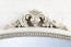 White Ornate Over Mantle Mirror