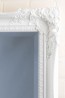 Traditional Range White Holes Mirror